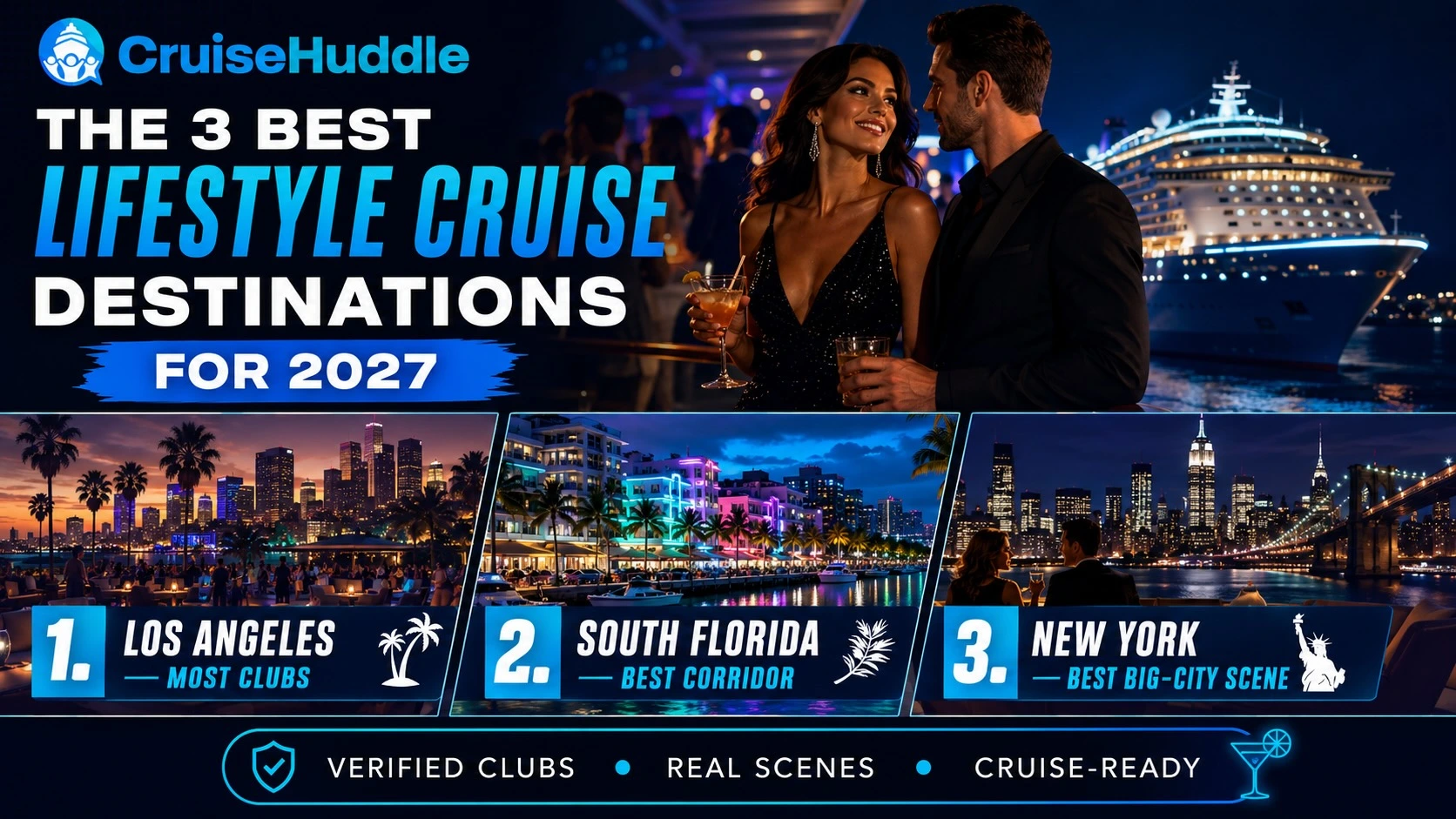 The 3 Best Lifestyle Cruise Destinations for 2027