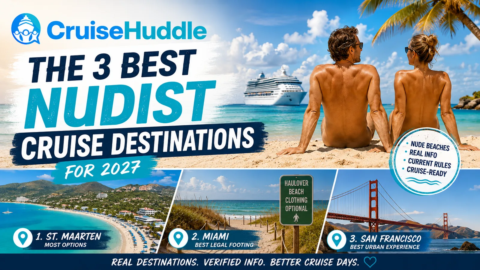 The 3 Best Nudist Cruise Destinations for 2027