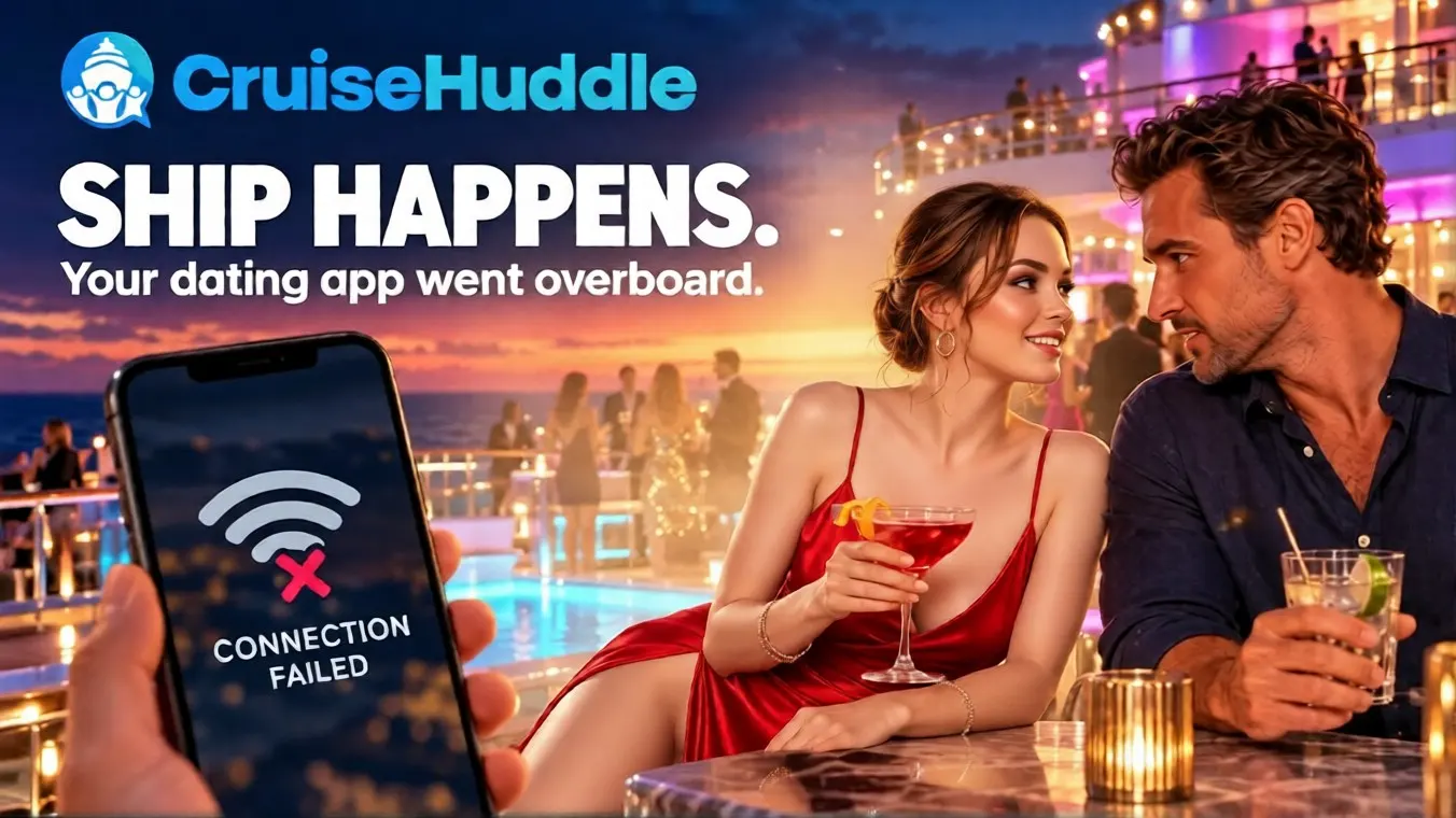 Hookup Apps Not Working on Your Cruise? Your Love Life Has Been Cockblocked by Wi-Fi.
