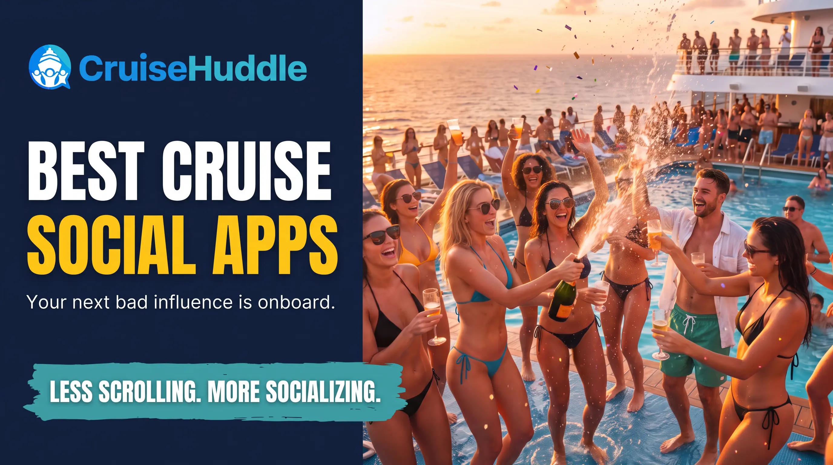 CruiseHuddle Publishes Cruise Social App Guide to Help Travelers Find Their People Before Sailing