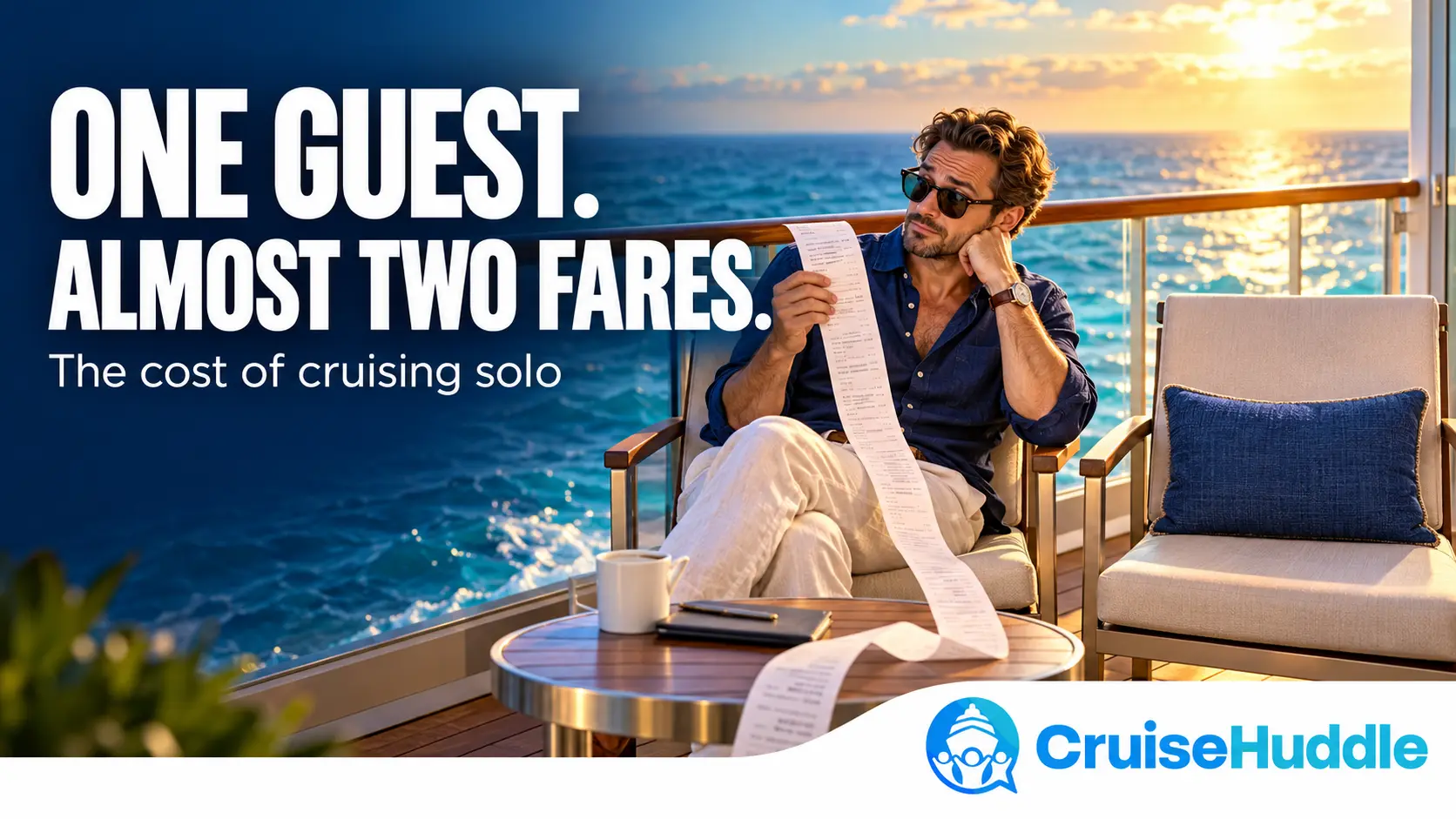 $564 for One, $566 for Two: CruiseHuddle Audit Examines Solo Cruise Base Fares